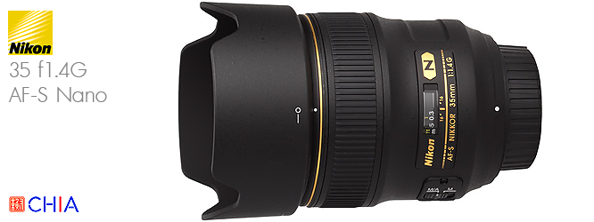 Lens Nikon 35 f14G AF-S Nano